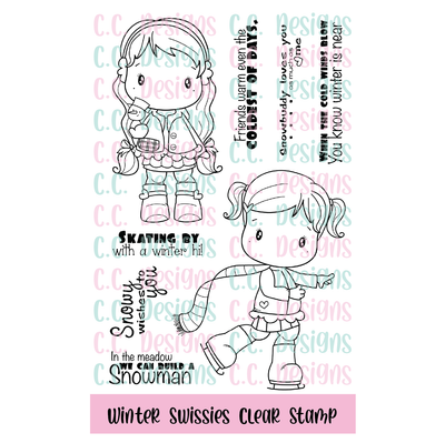 Winter Swissies Stamp Set