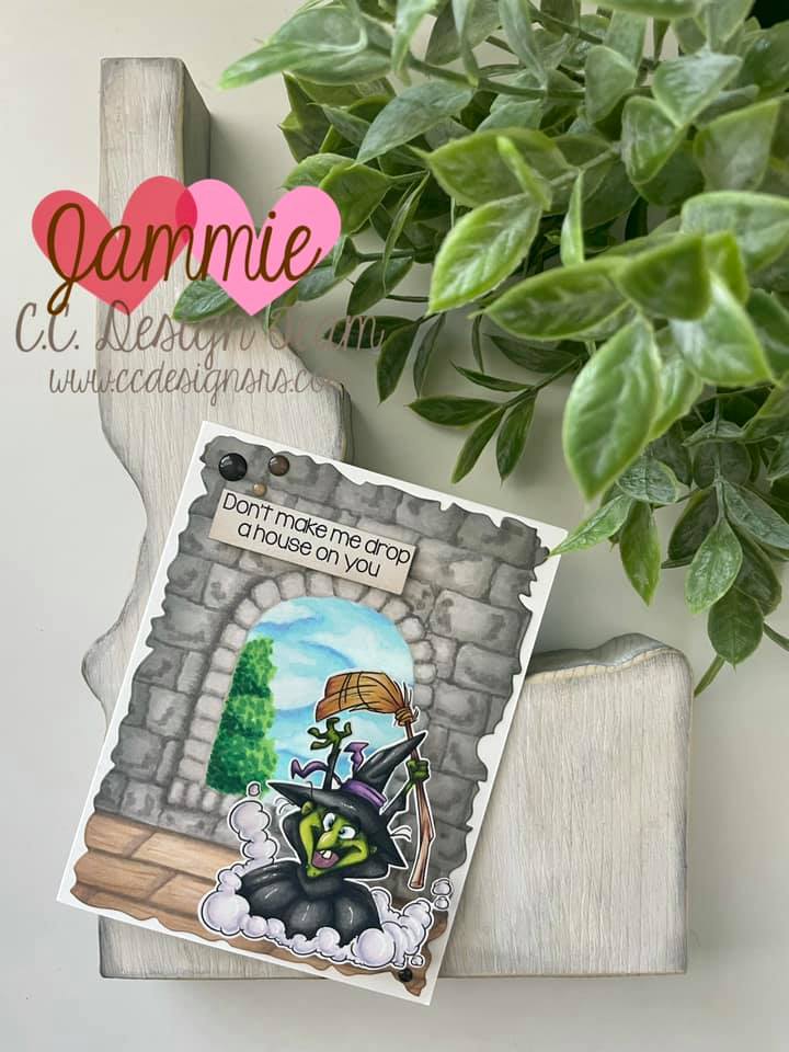 Witches Clear Stamp Set-PREORDER