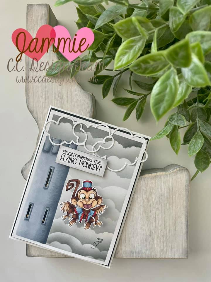 Witches Clear Stamp Set – C.C. Designs Rubber Stamps