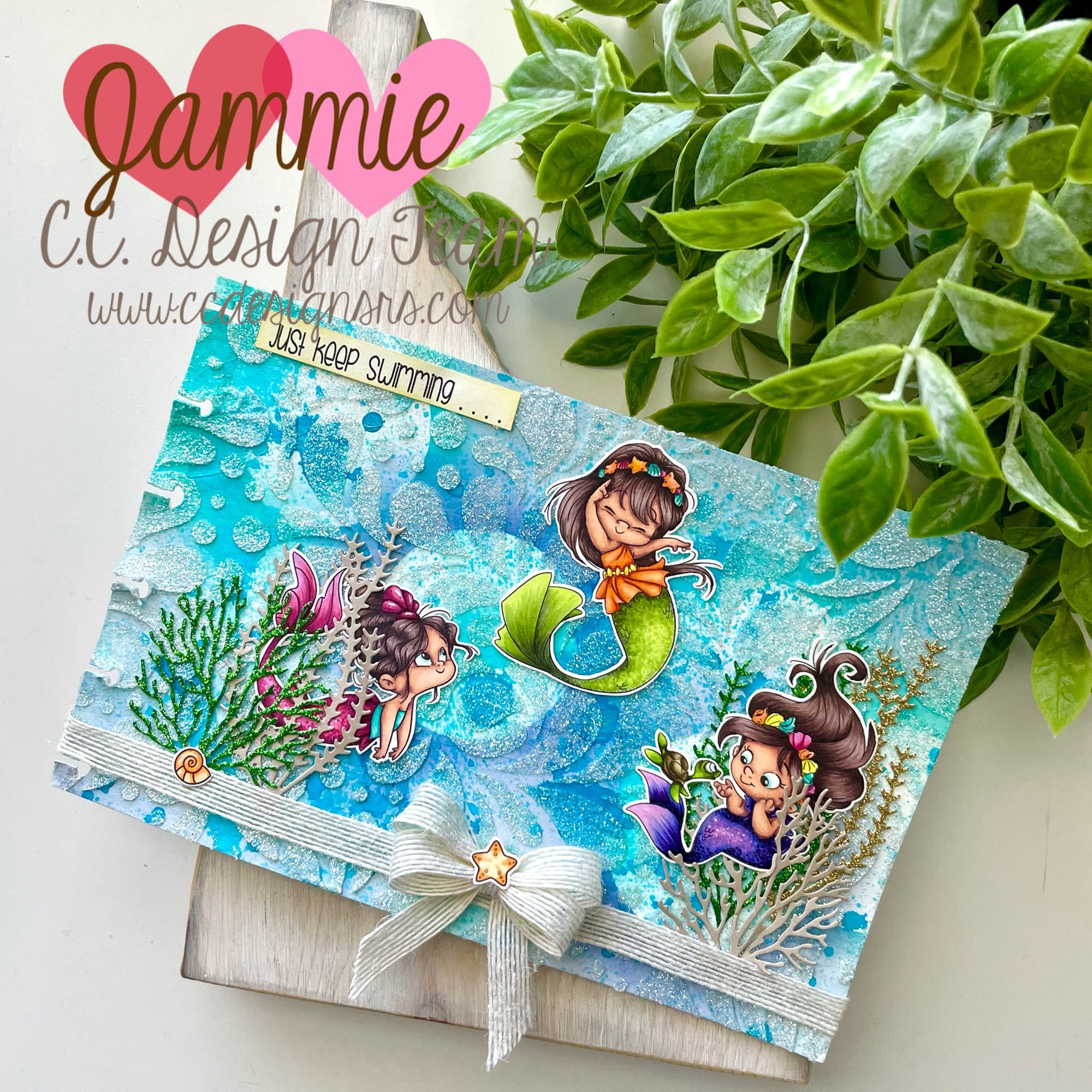 Mermaid Party Clear Stamp Set PREORDER