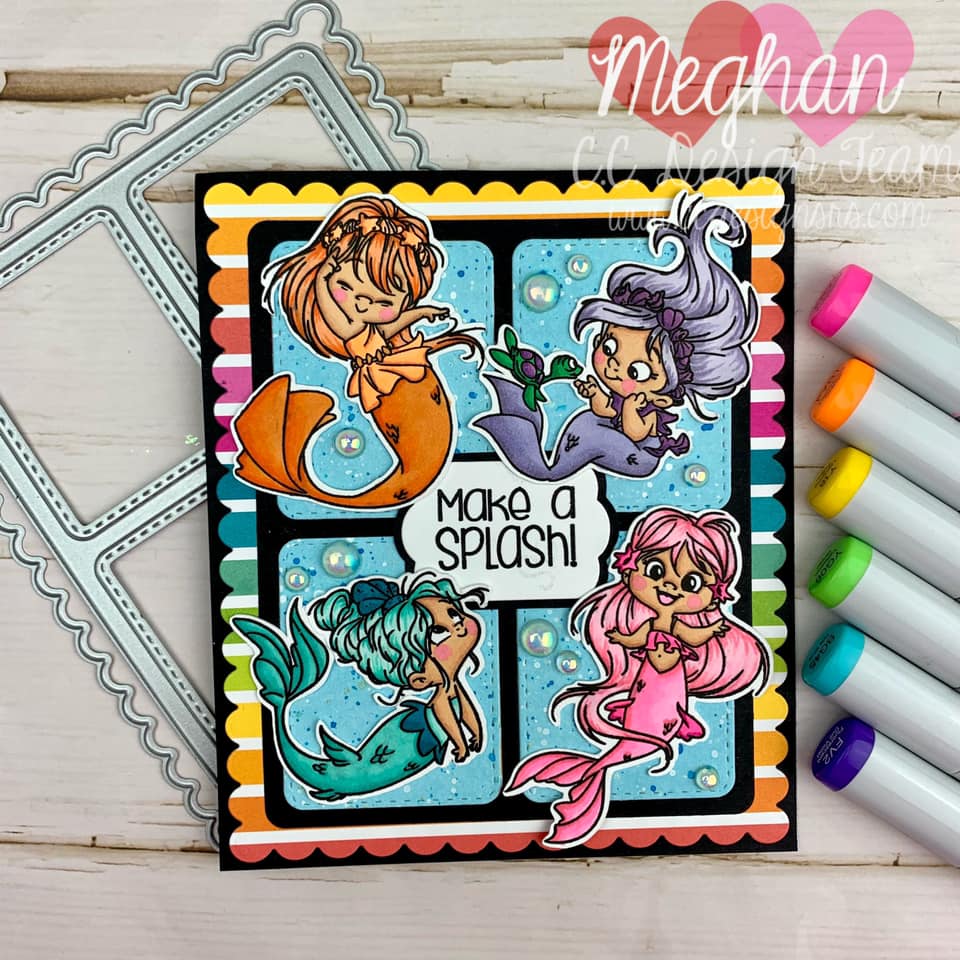 Mermaid Party Clear Stamp Set PREORDER