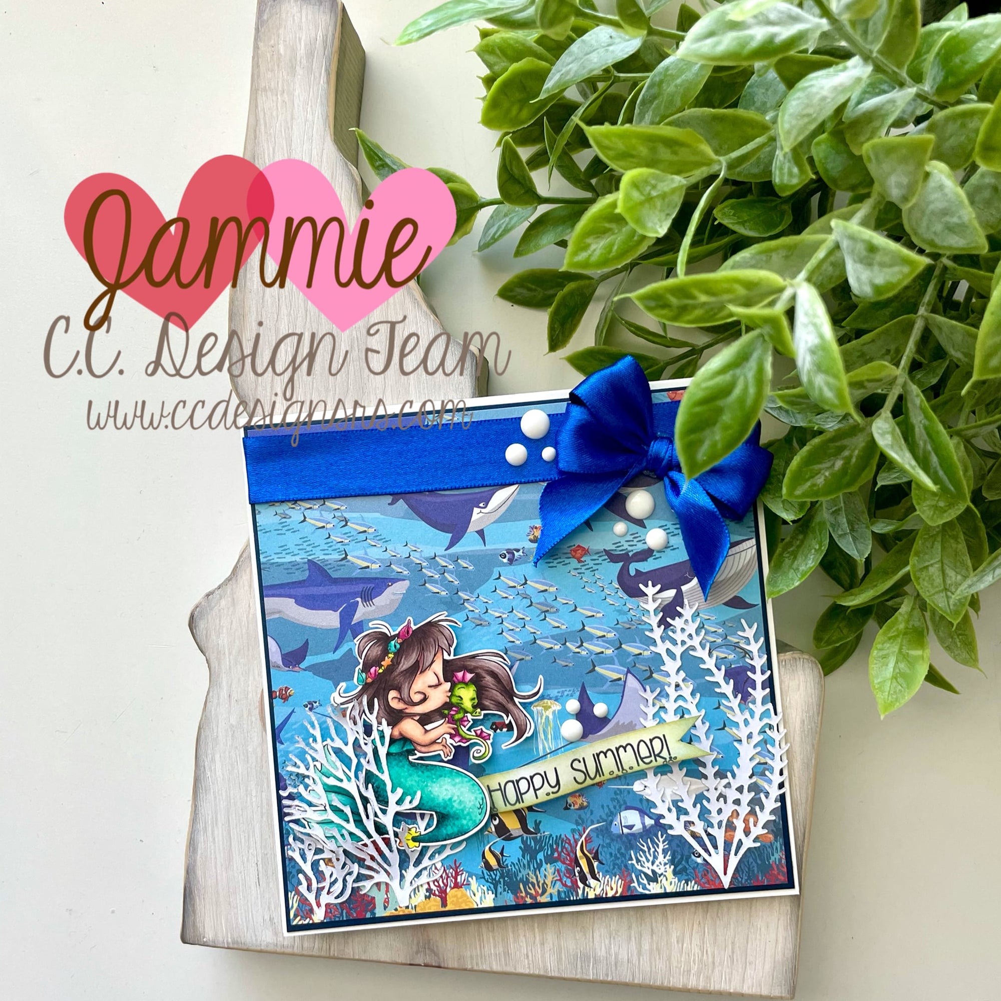 Mermaid Party Clear Stamp Set PREORDER