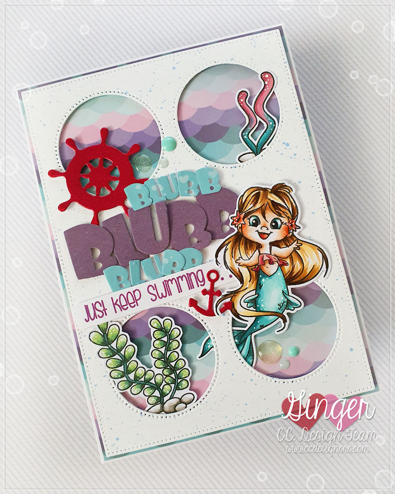 Mermaid Party Clear Stamp Set PREORDER