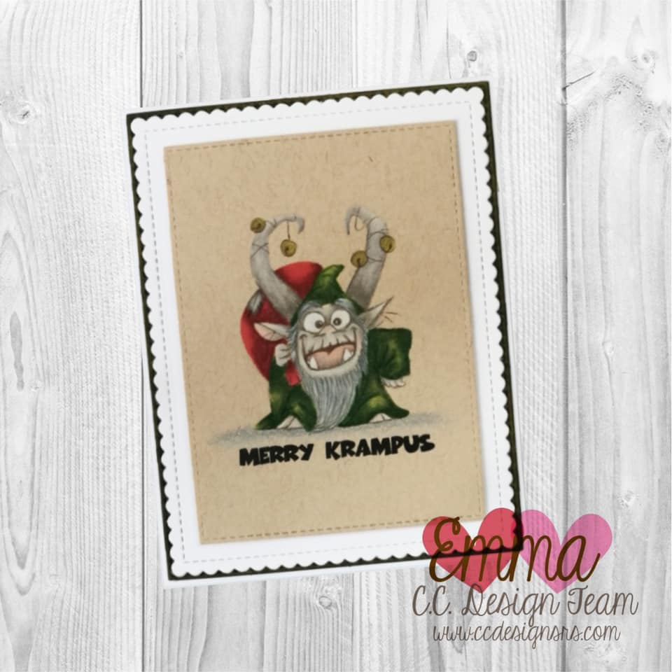 Krampus Clear Stamp Set
