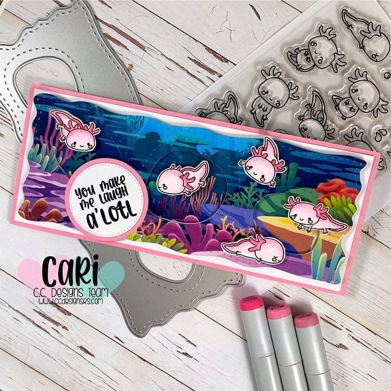 Axolotl Clear Stamp Set