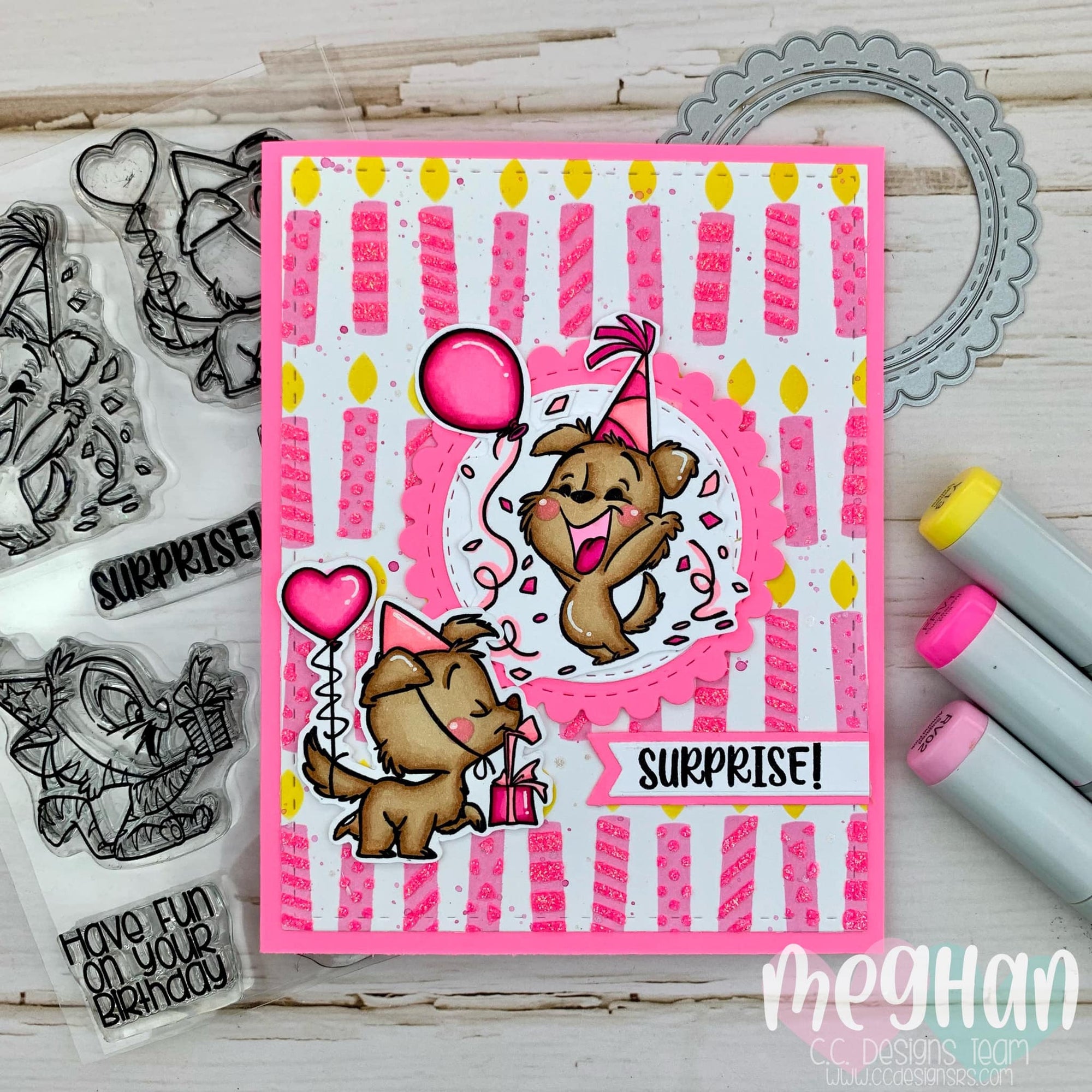 Birthday Critters Clear Stamp Set