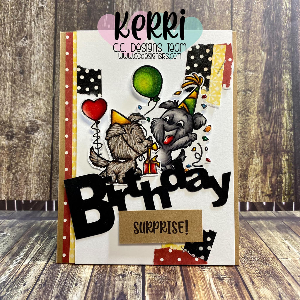 Birthday Critters Clear Stamp Set