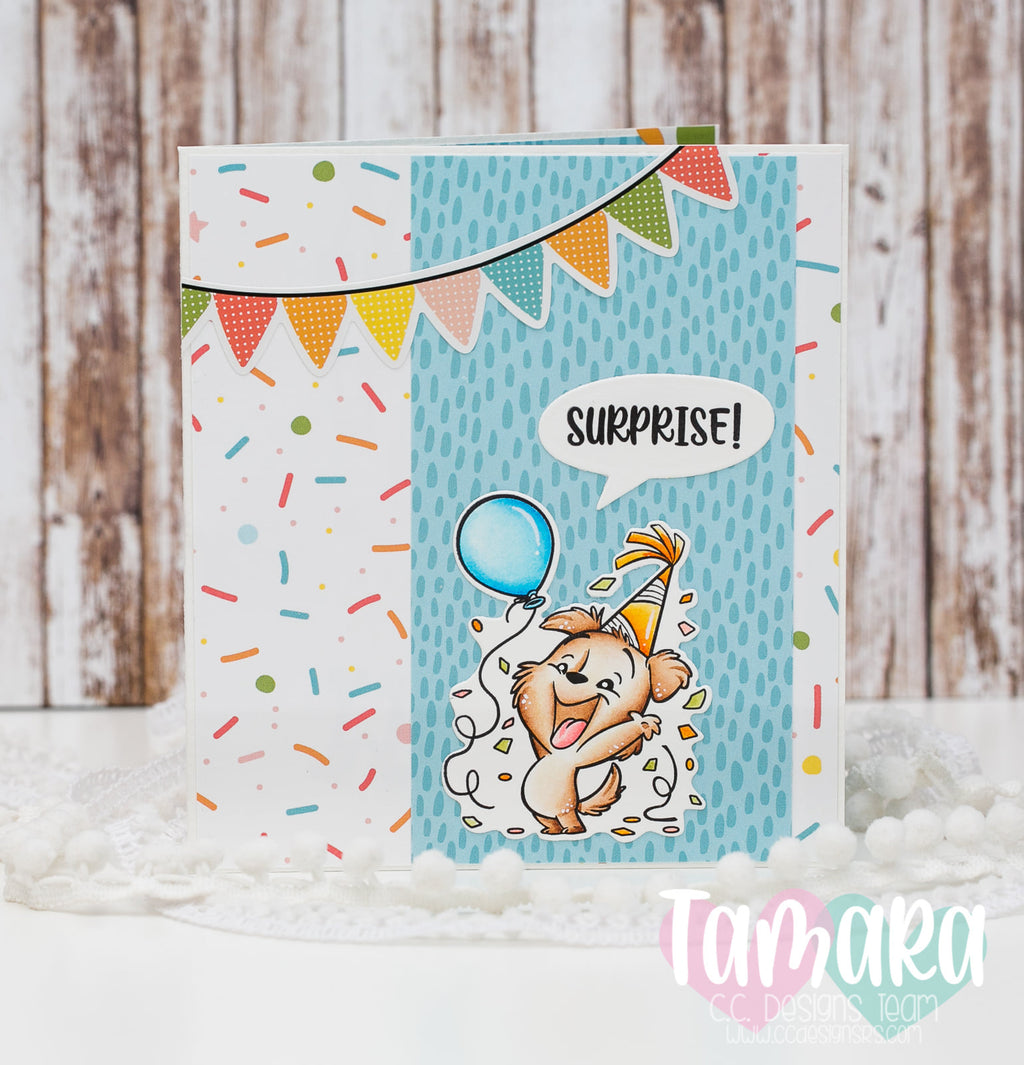 Birthday Critters Clear Stamp Set