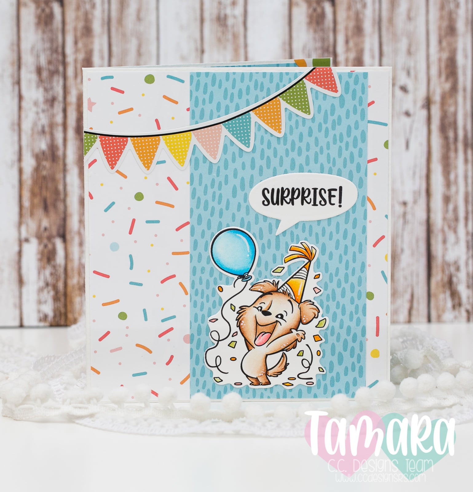 Birthday Critters Clear Stamp Set