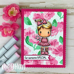 Dress Up Swissie Clear Stamp Set