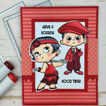 20's Gals Clear Stamp Set