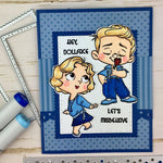 20's Gals Clear Stamp Set