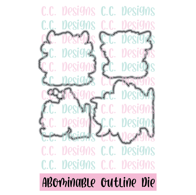 Abominable Outline Metal Die