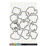 Cat Summer Outline Die