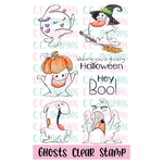 Ghosts Clear Stamp Set