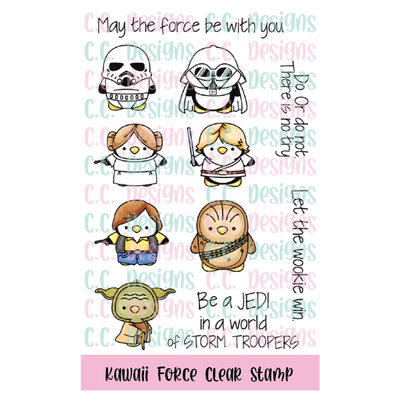 Kawaii Force Clear Stamp Set