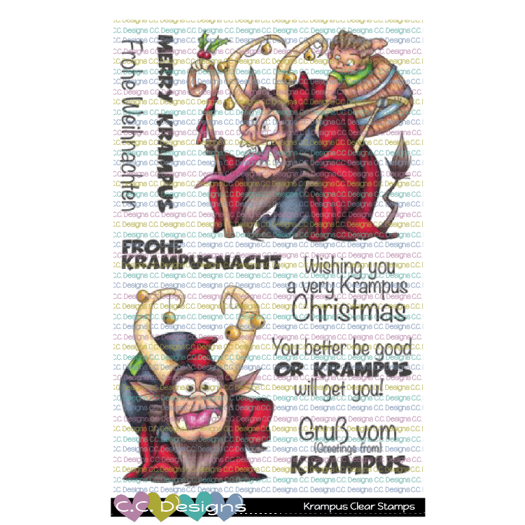 Krampus Clear Stamp Set