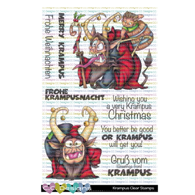 Krampus Clear Stamp Set