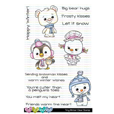 Tiny Winter Clear Stamp Set