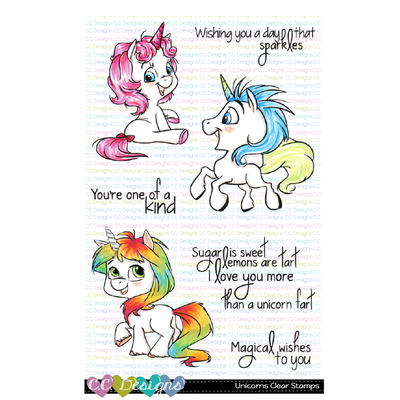 Unicorns Clear Stamps Preorder