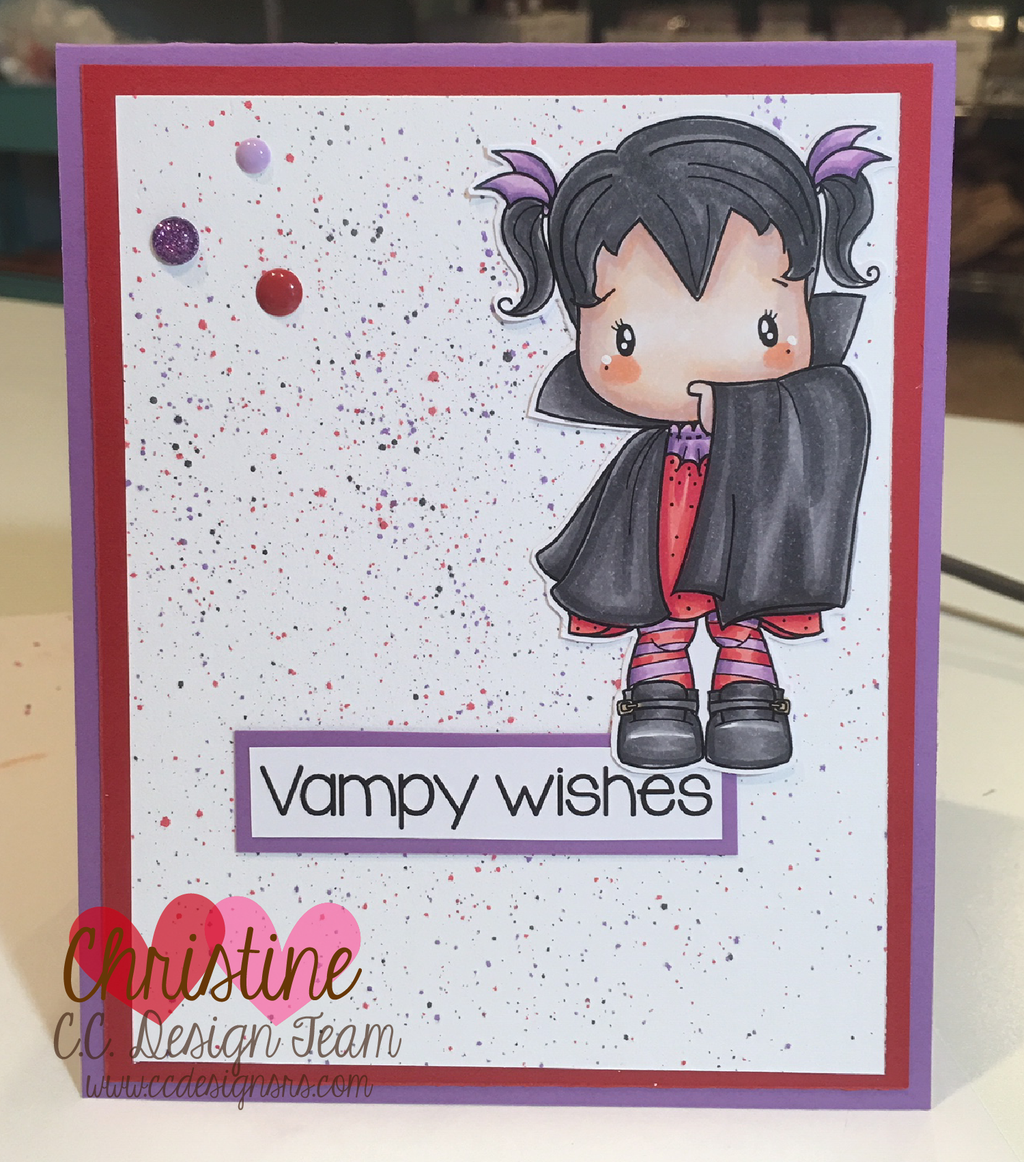 Halloween Swissies Clear Stamps